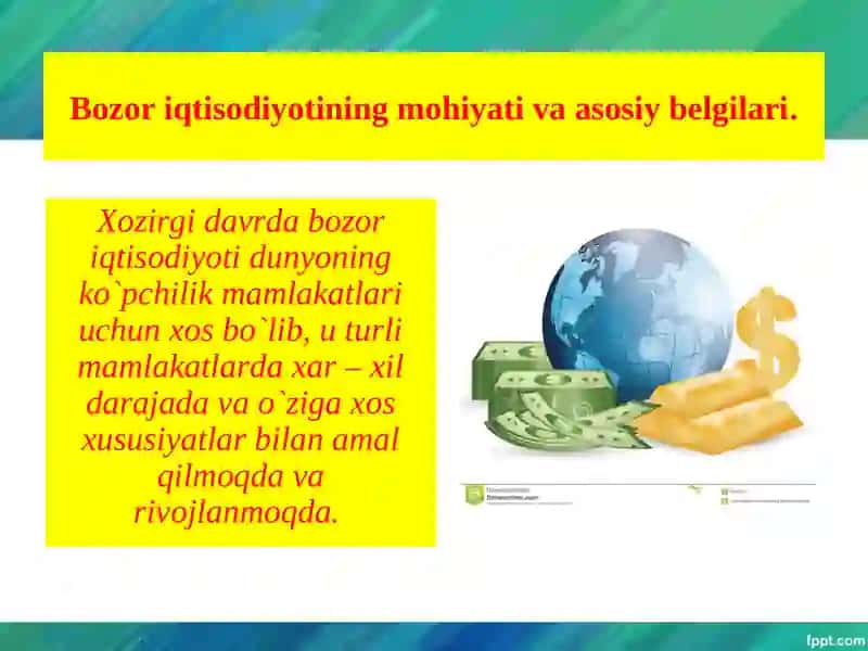 Bozor iqtisodiyoti 3