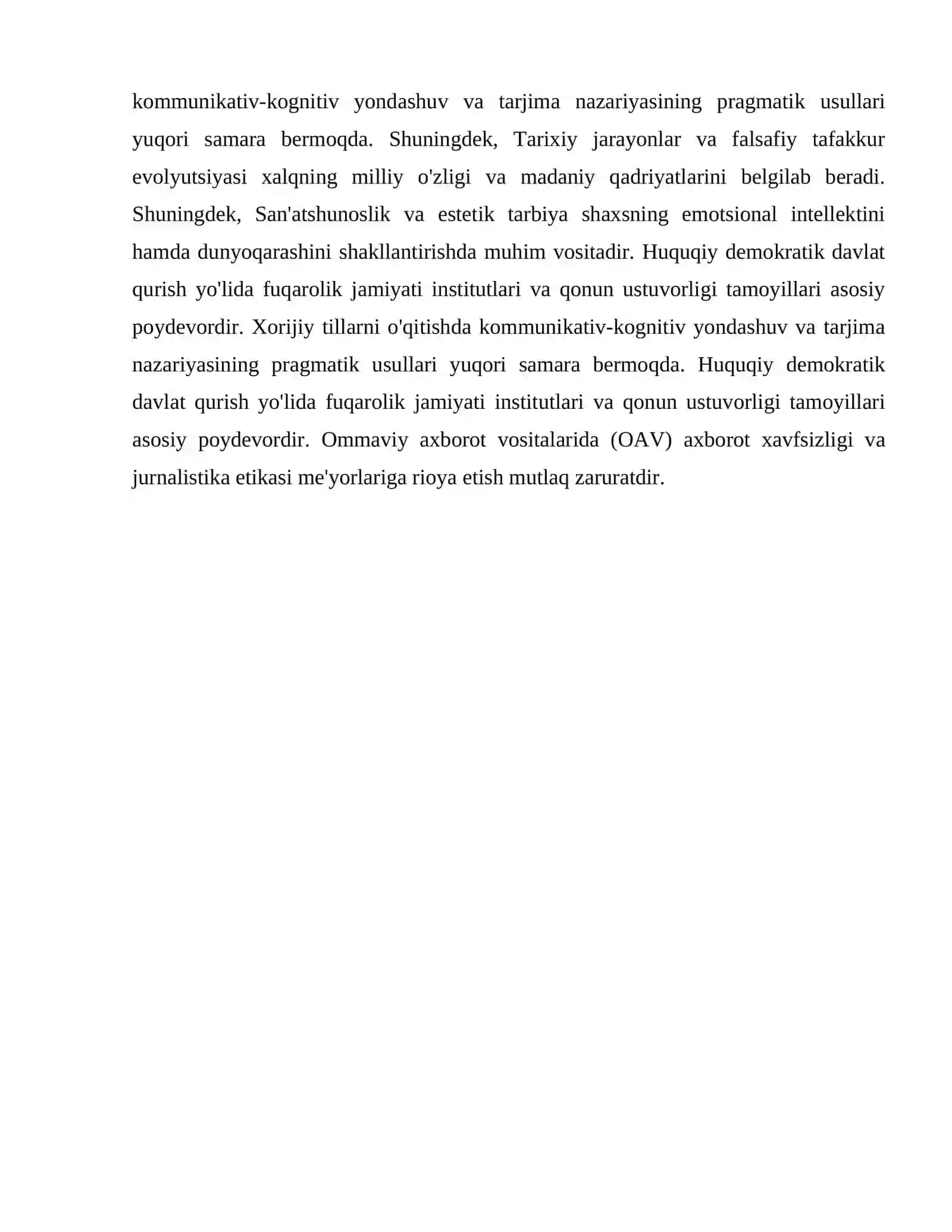 TELEJURNALISTIKA - AMALIY TOPSHIRIQLAR 3