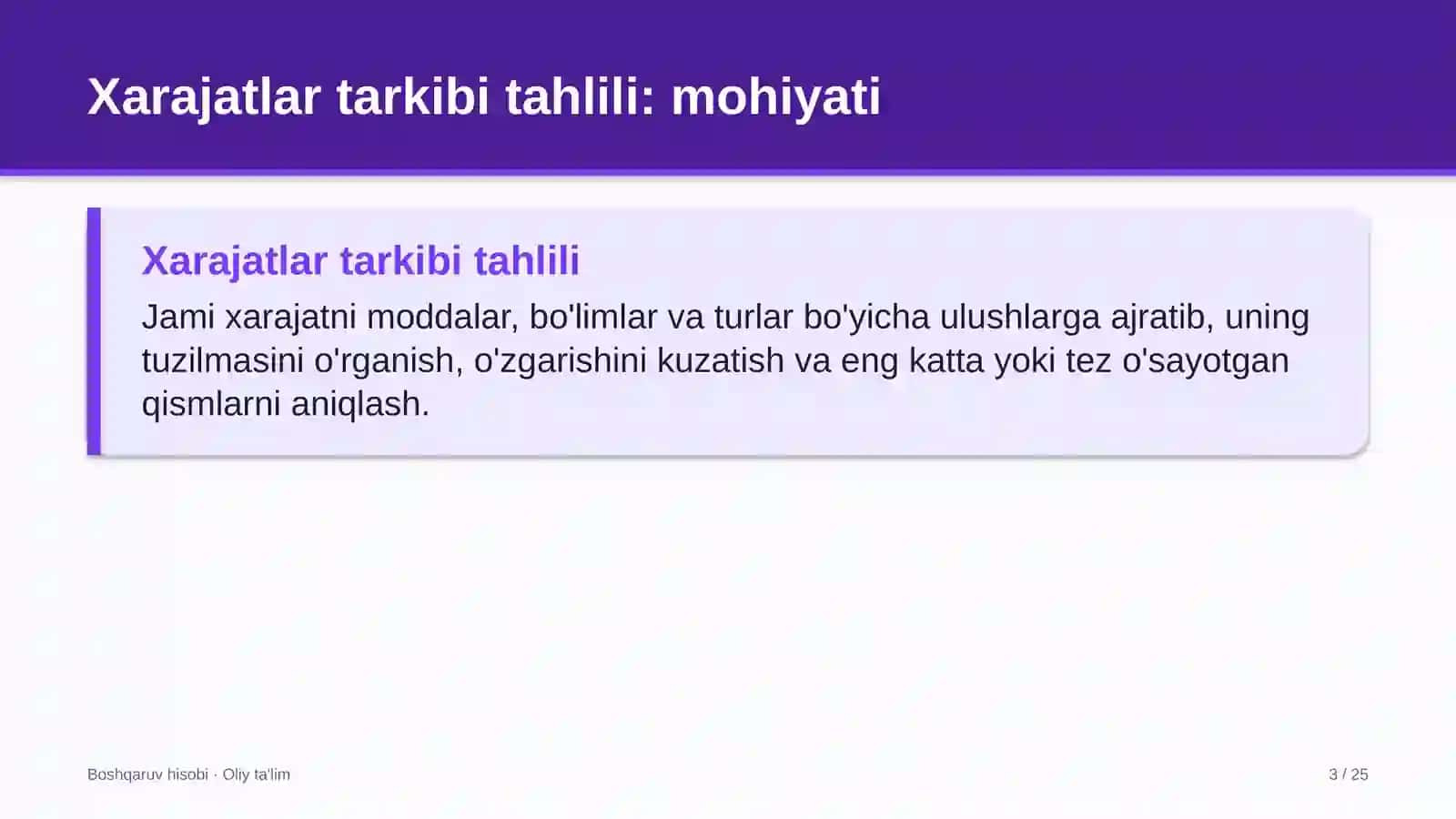 yuqori tezlikdagi temir yo'l qatnovida xarajatlar tarkibini tahlil qilish 9138 3