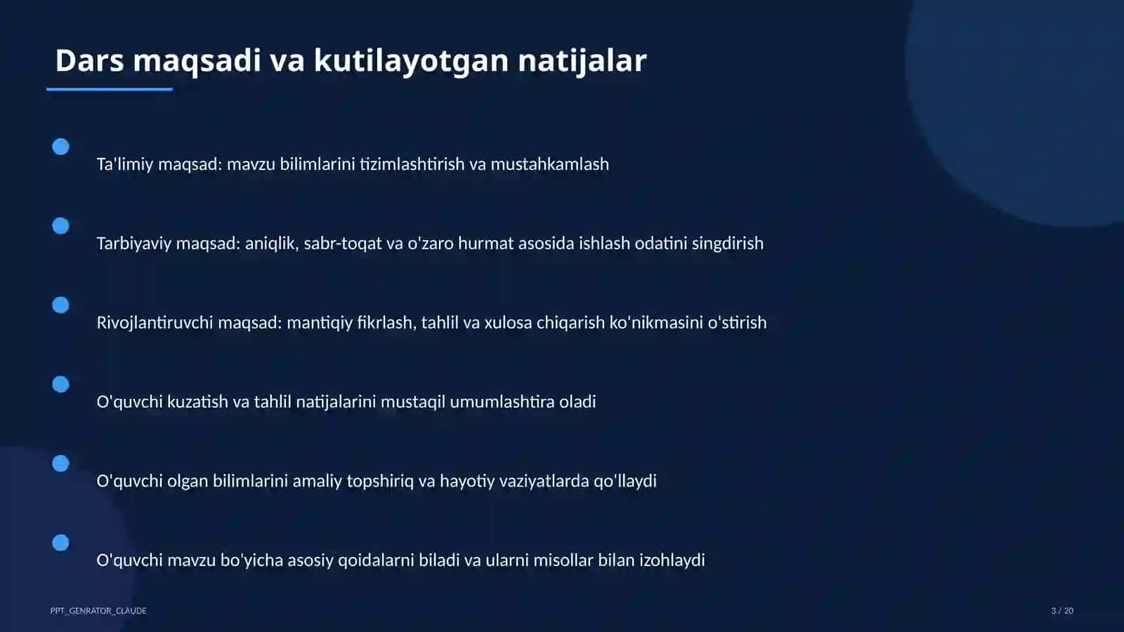 Countable and uncountable nouns (5-sinf) 3
