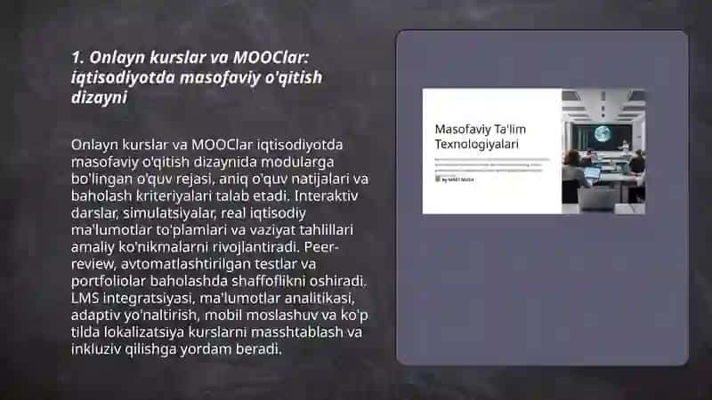 Iqtisodiyotda masofaviy òqitish tehnologyalari 3