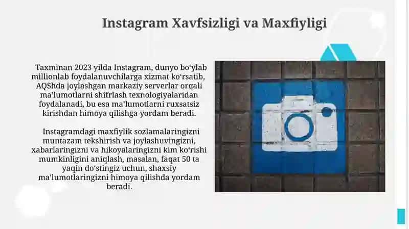Instagram Imkoniyatlari 3
