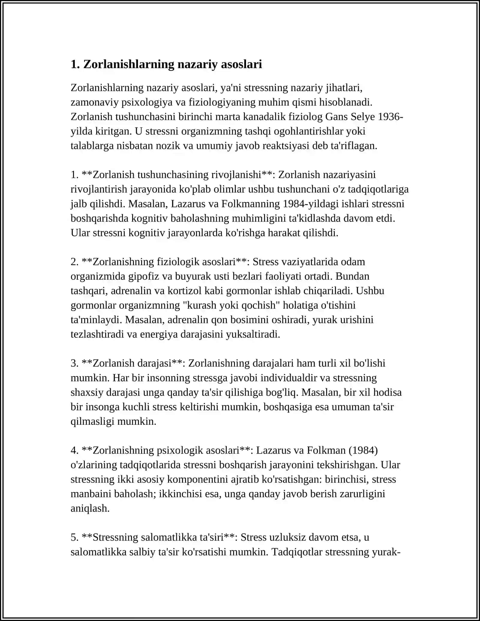 ZO‘RIQISHLAR QIYMATINI TA'SIR CHIZIQLARI YORDAMIDA ANIQLASH 3