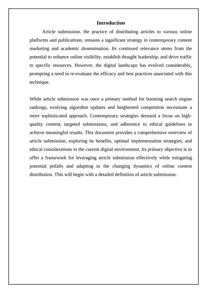 Article Submission 3
