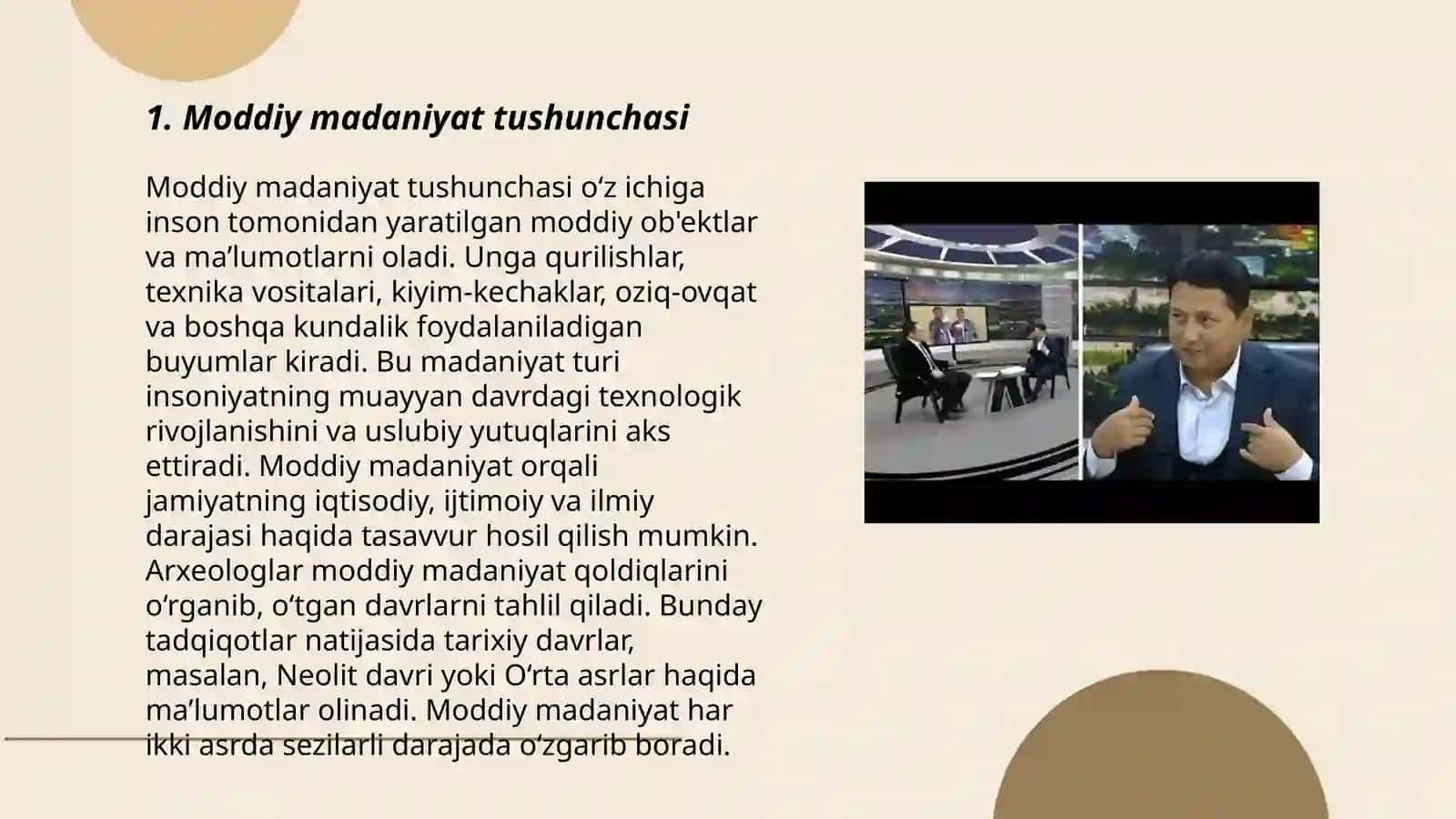 Moddiy va nomoddiy madaniyatlar 3