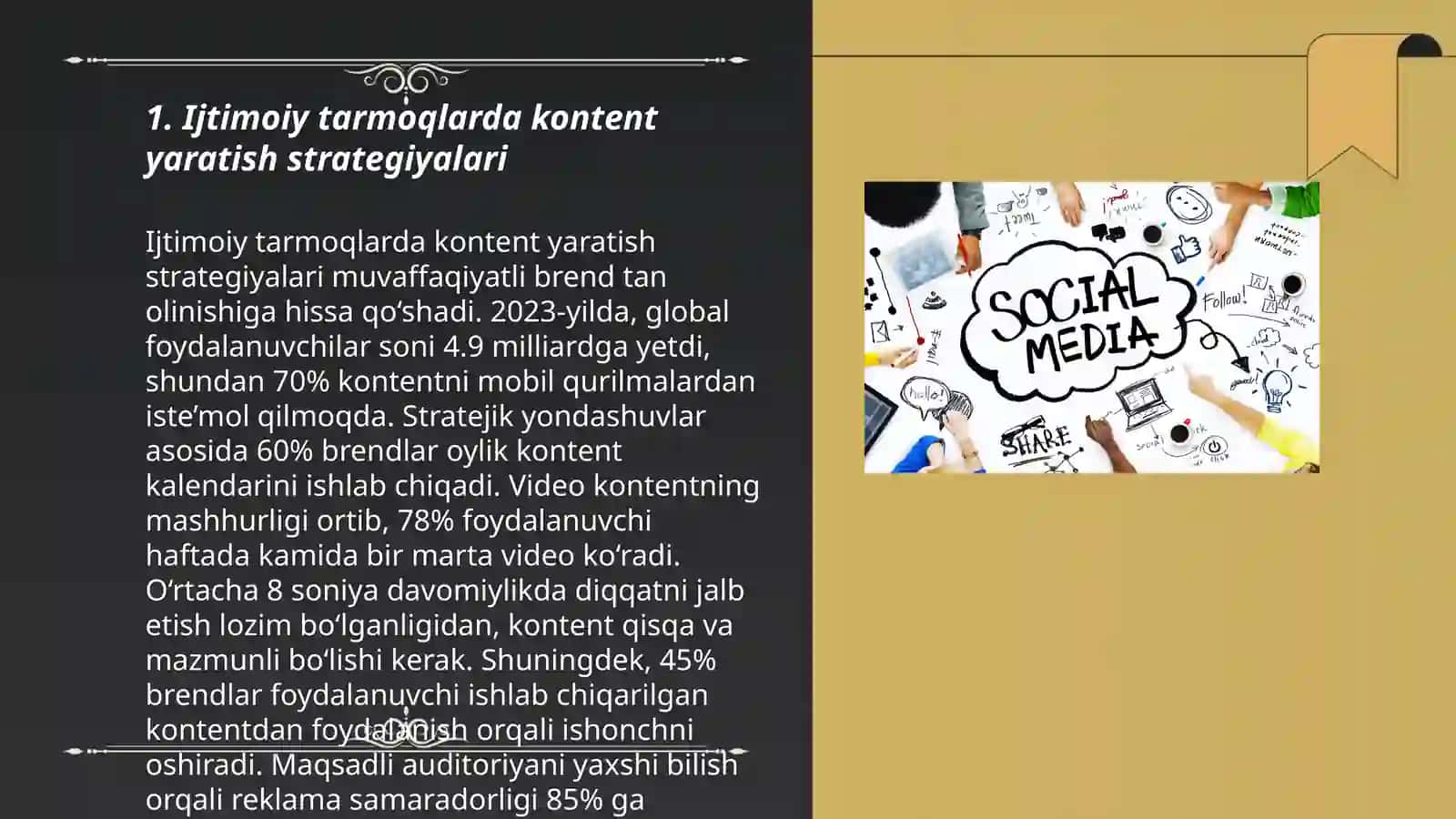 Ijtimoiy tarmoqlarda kontent yaratish strategiyalari 3