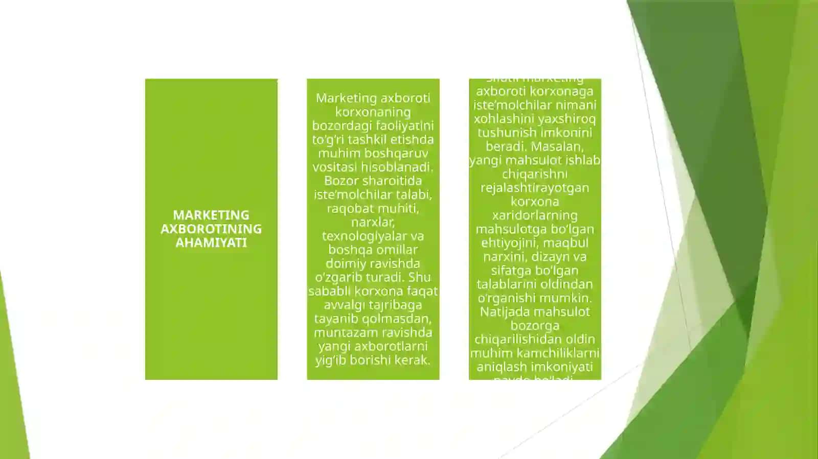 Marketing tadqiqotlarida axborot yig'ish usullari 3