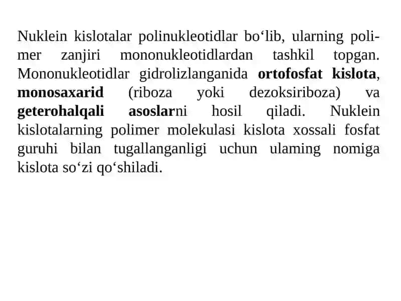 Nuklein Kislotalar 3