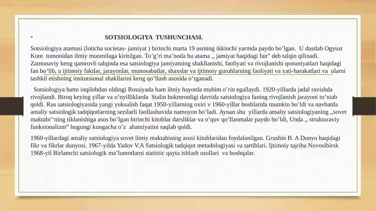 Ogyust Kontning sotsiologiya faniga qoʻshgan xissasi va uning Pozitiv falsafa kursi asari tahlili 3