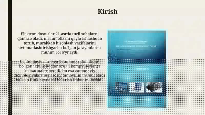 Elektrondasturturlari 3