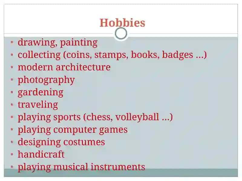 Hobbies 3