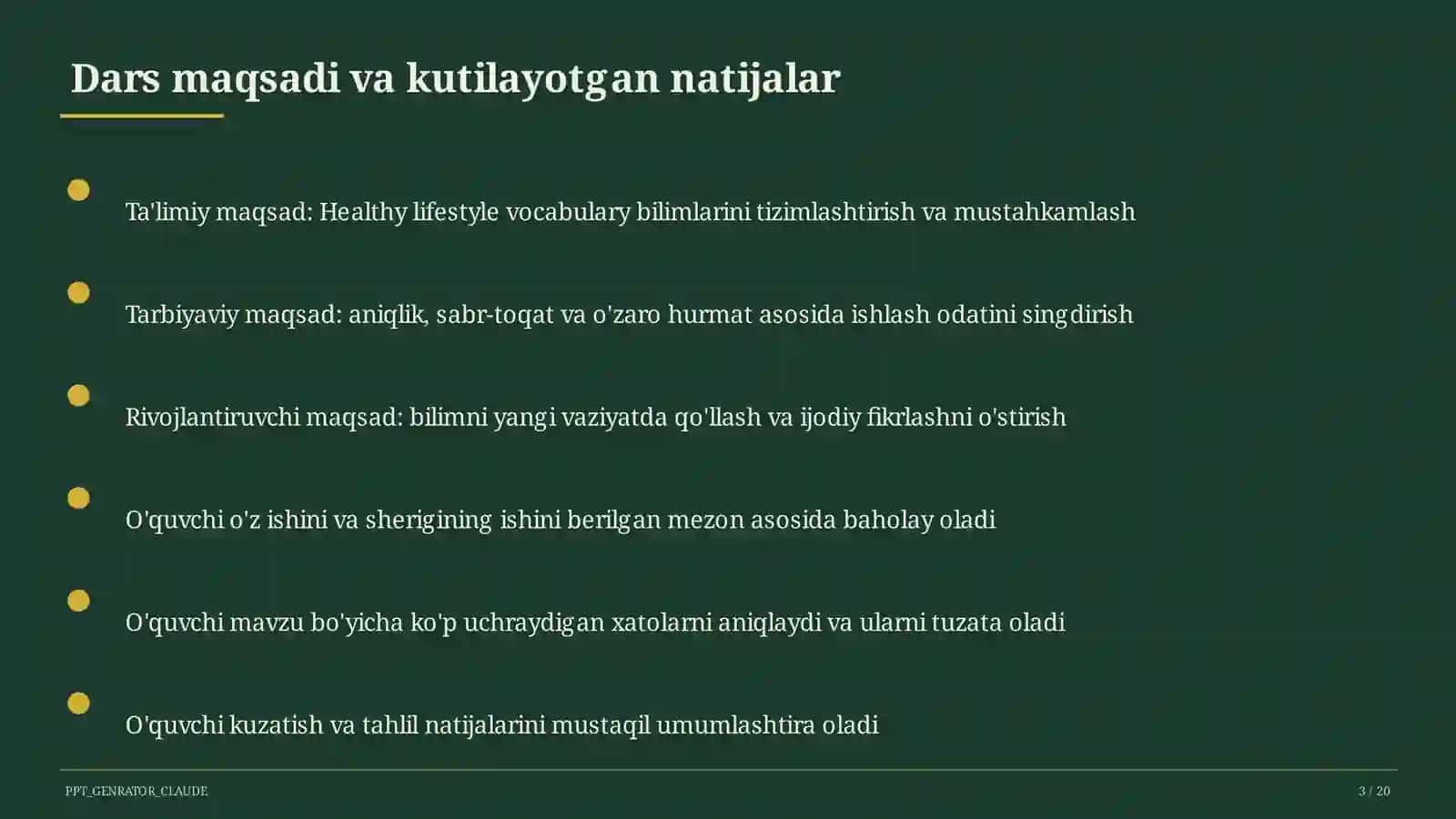 Ingliz tili (1–11) — metodik birlashma uchun 3