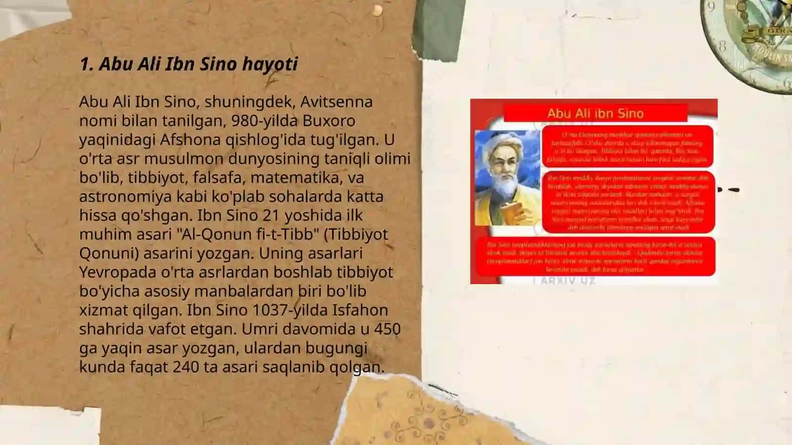 Abu Ali Ibn Sino Hay ibn Yağzon 3