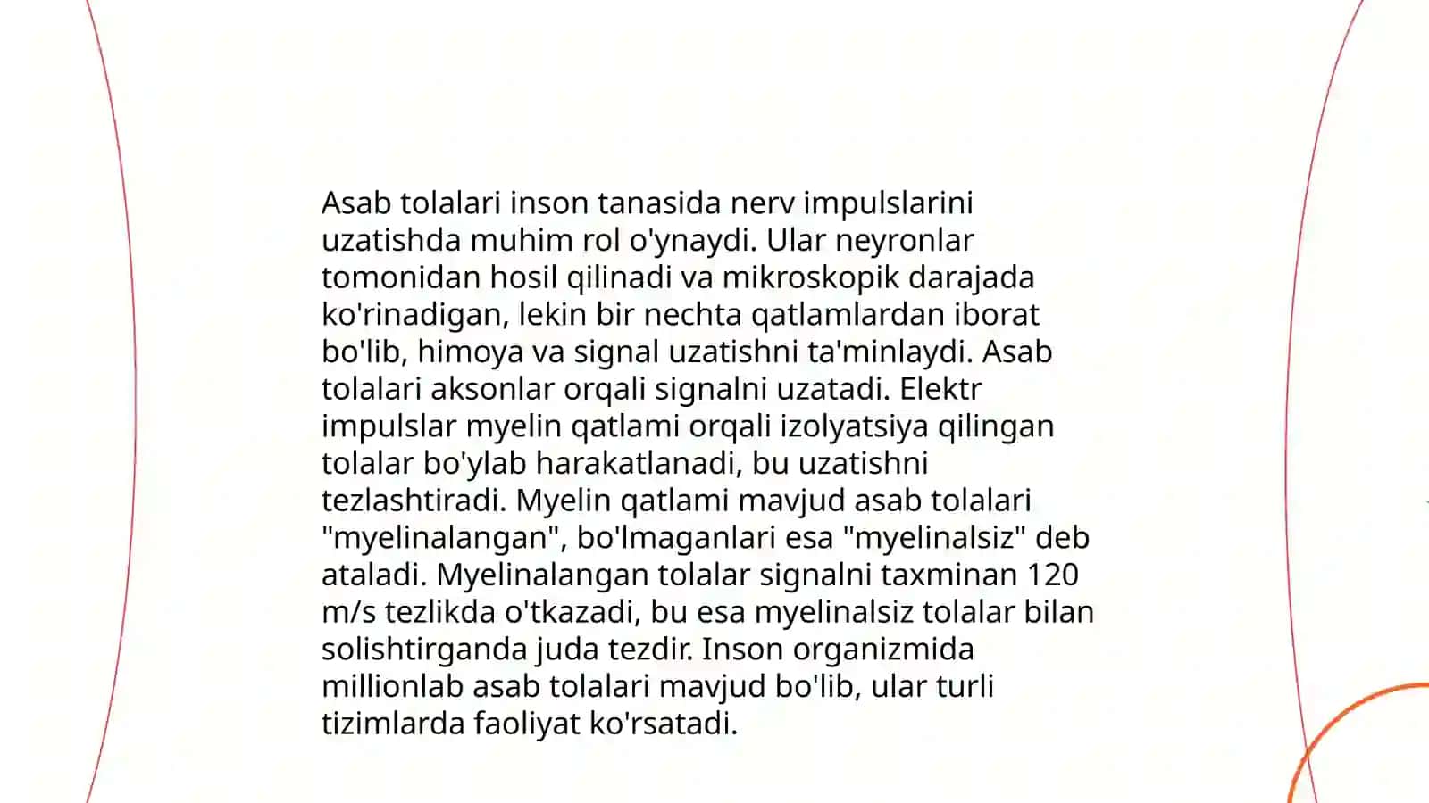 Asab tolalari va sinapslar fiziologiyasi 3