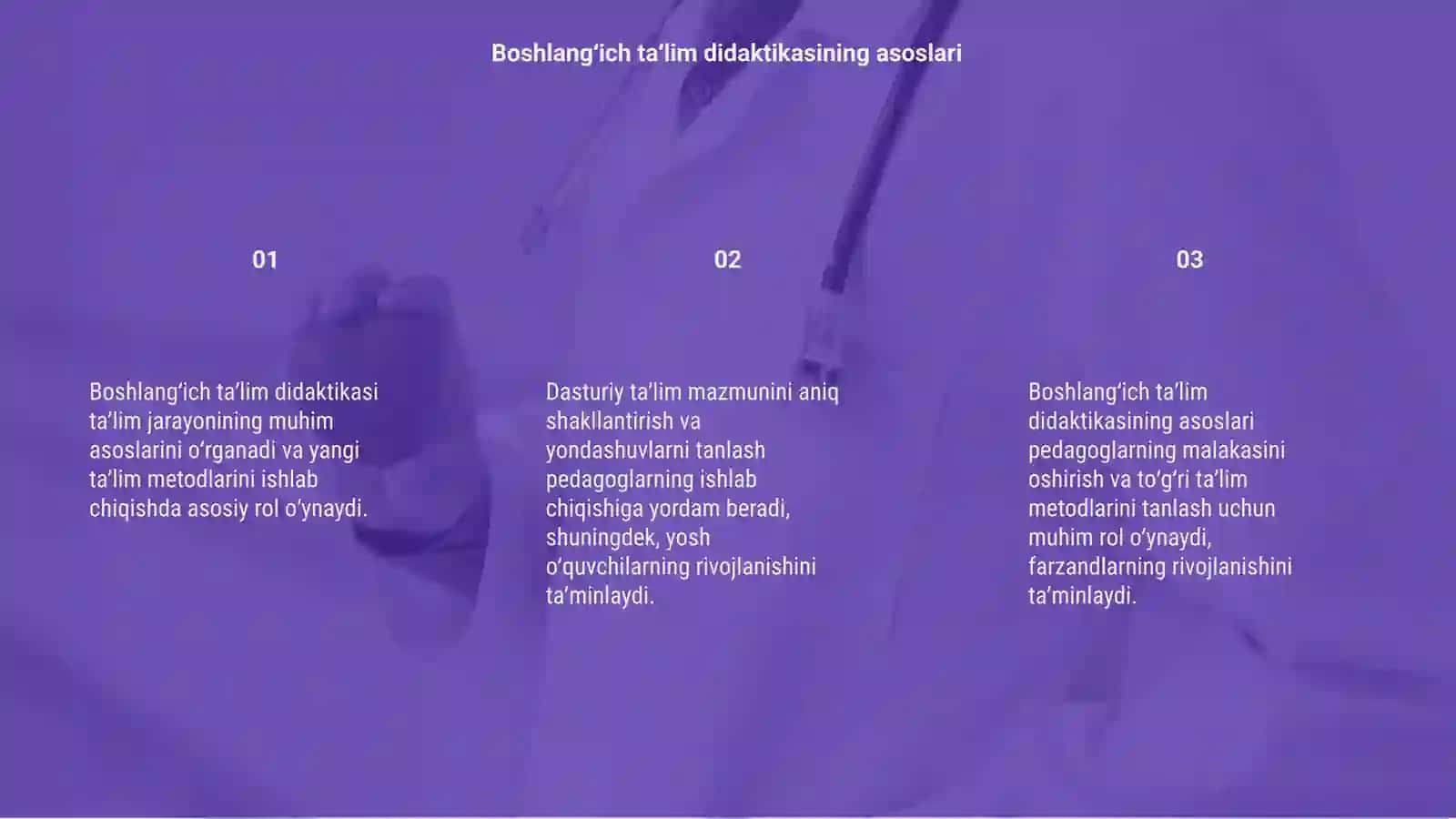 Boshlangʻich taʼlim didaktikasi 3