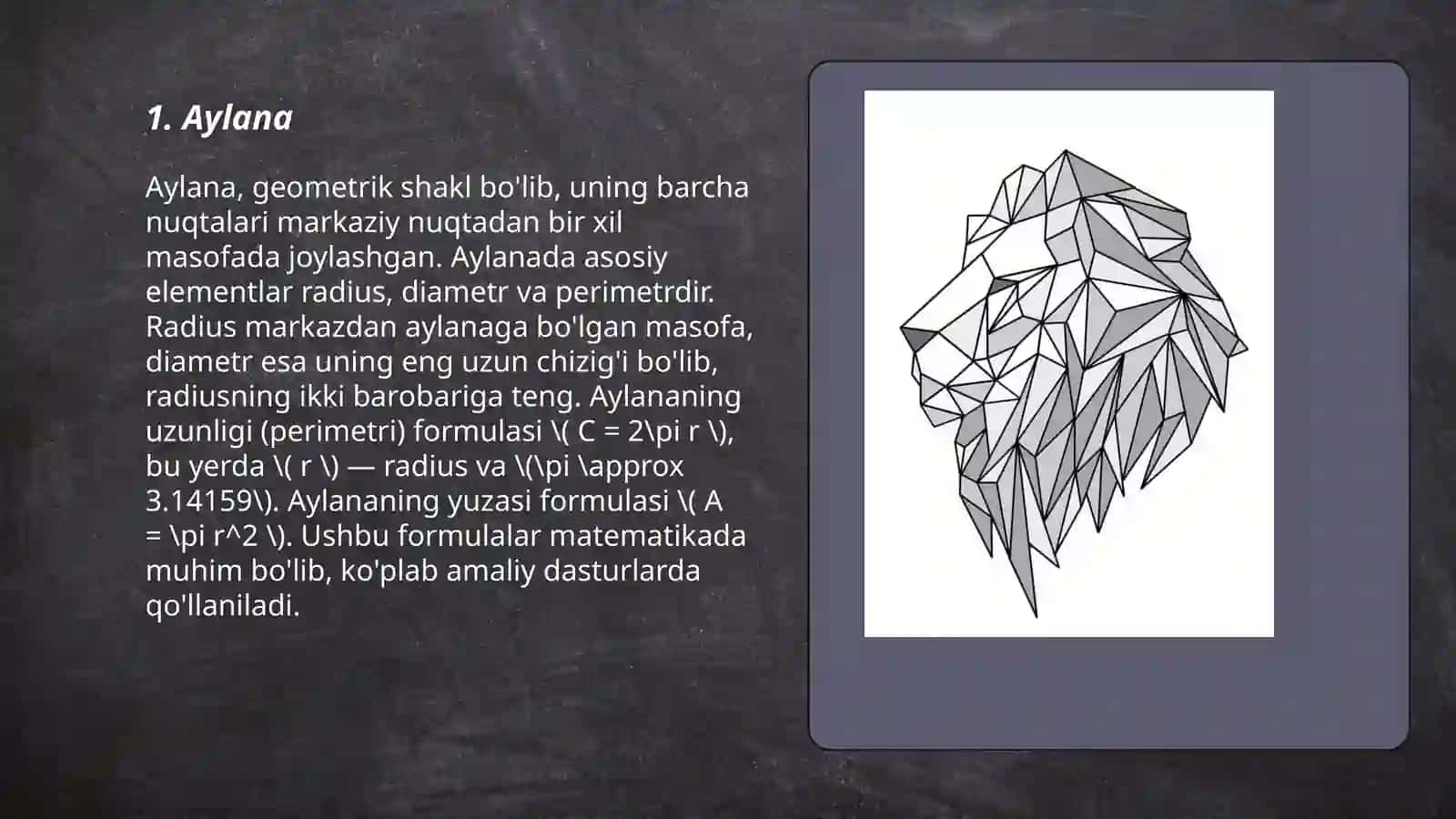Geometrik figuralar 3