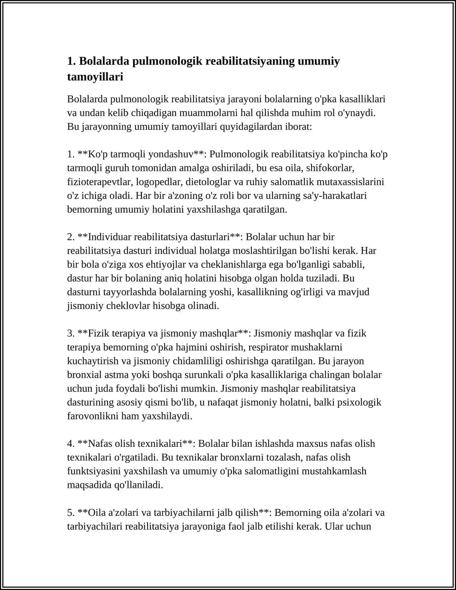 BOLALAR PULMONOLOGIYADA REABILITOLOGIYASI 3