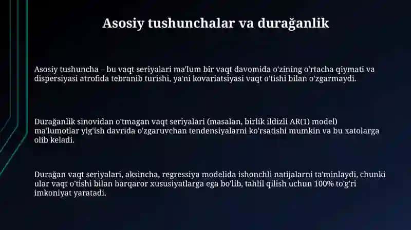Birlik ildizlar testi 3