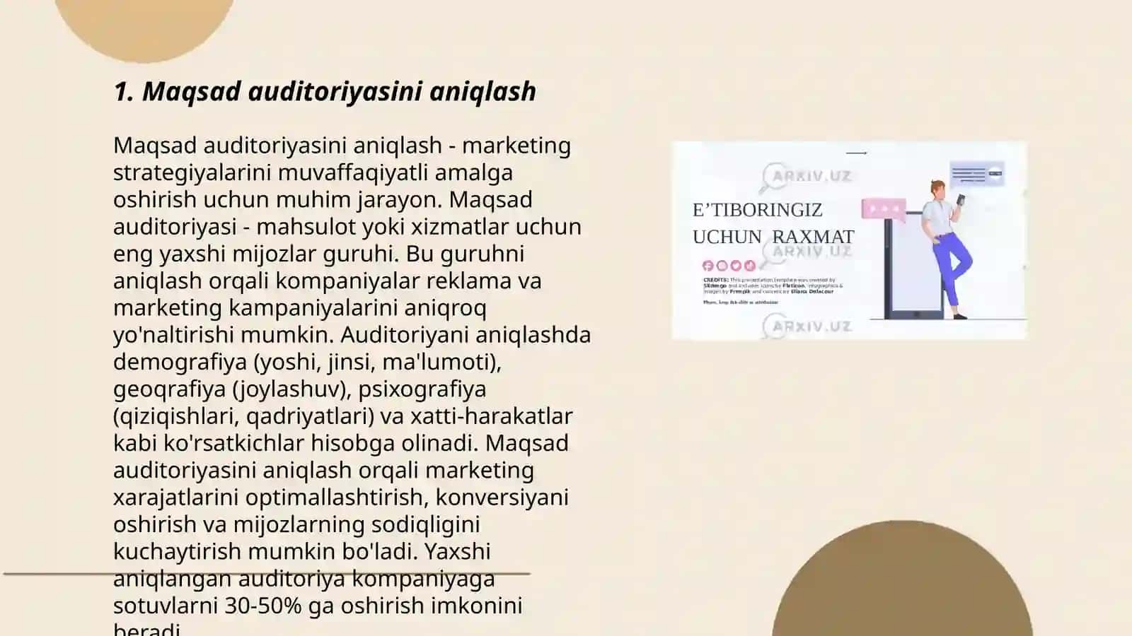 SMM strategiyalarini yaratish va tashkil etish 3