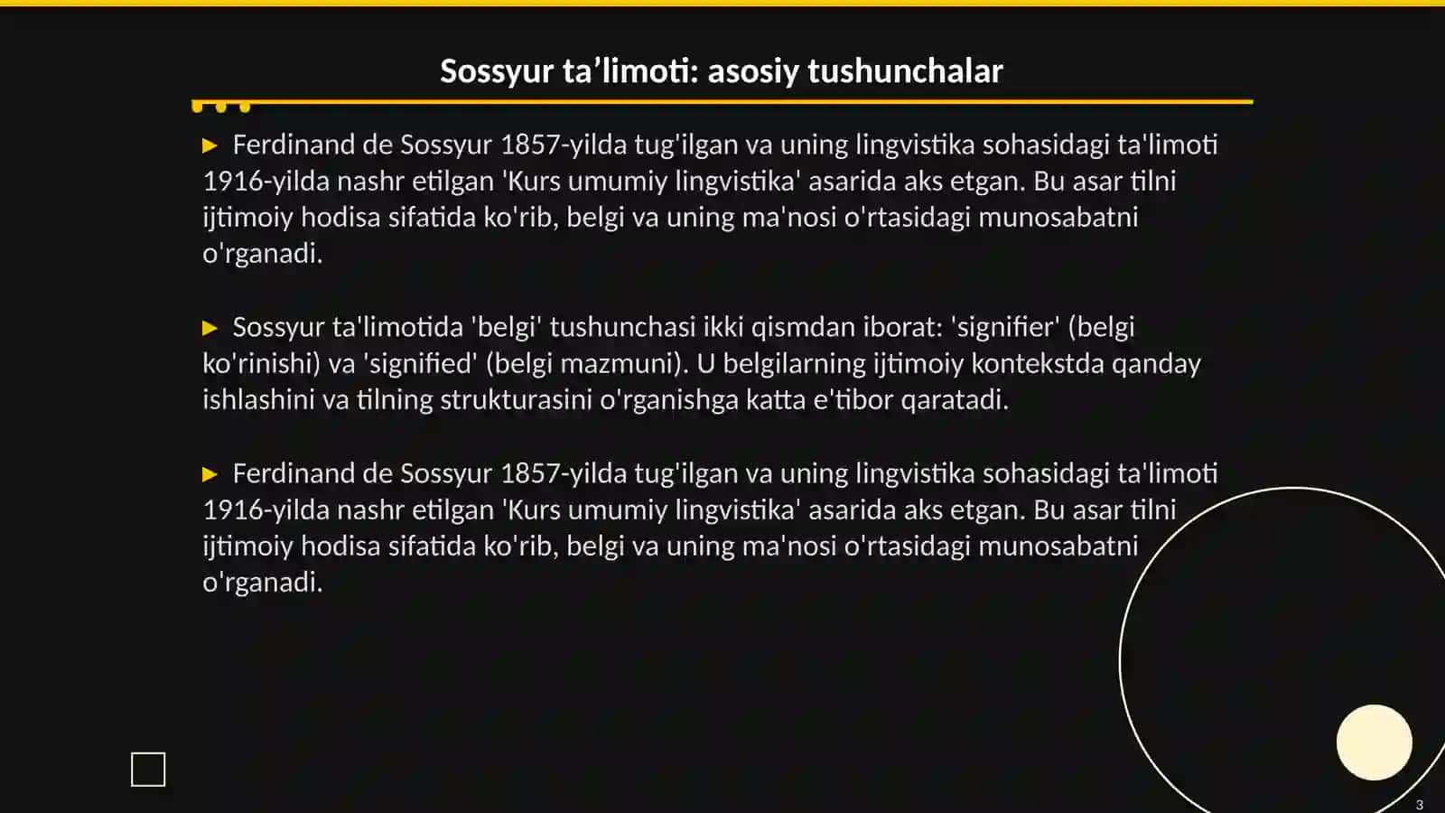 Sossyur ta’limoti va strukturalizm 3