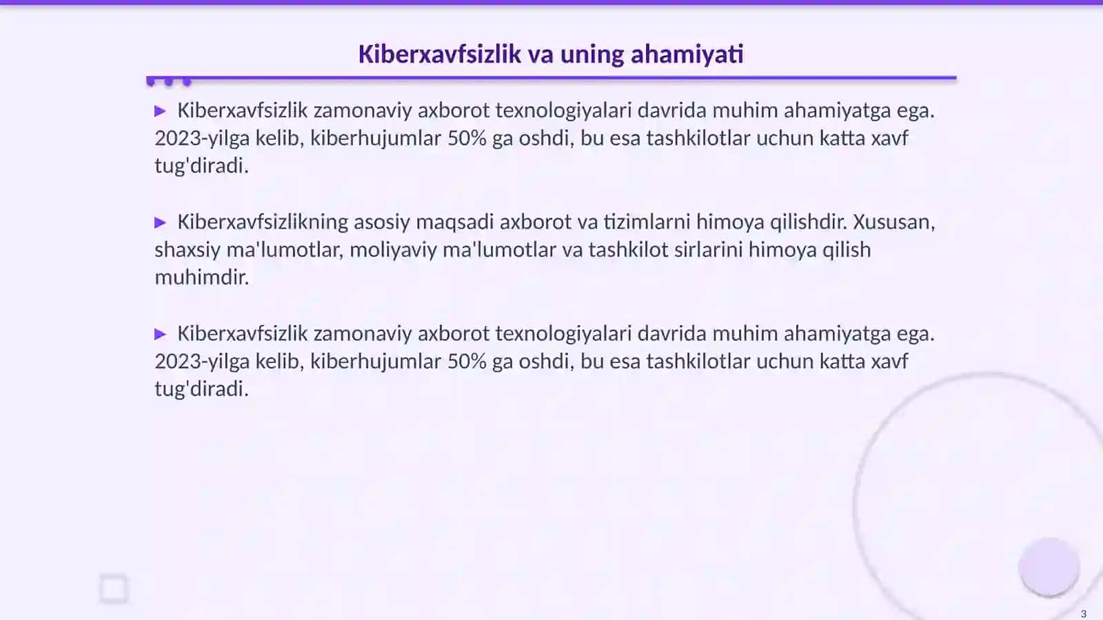 Kiberxavfsizlik sohasida mashhur sertifikatlar 3