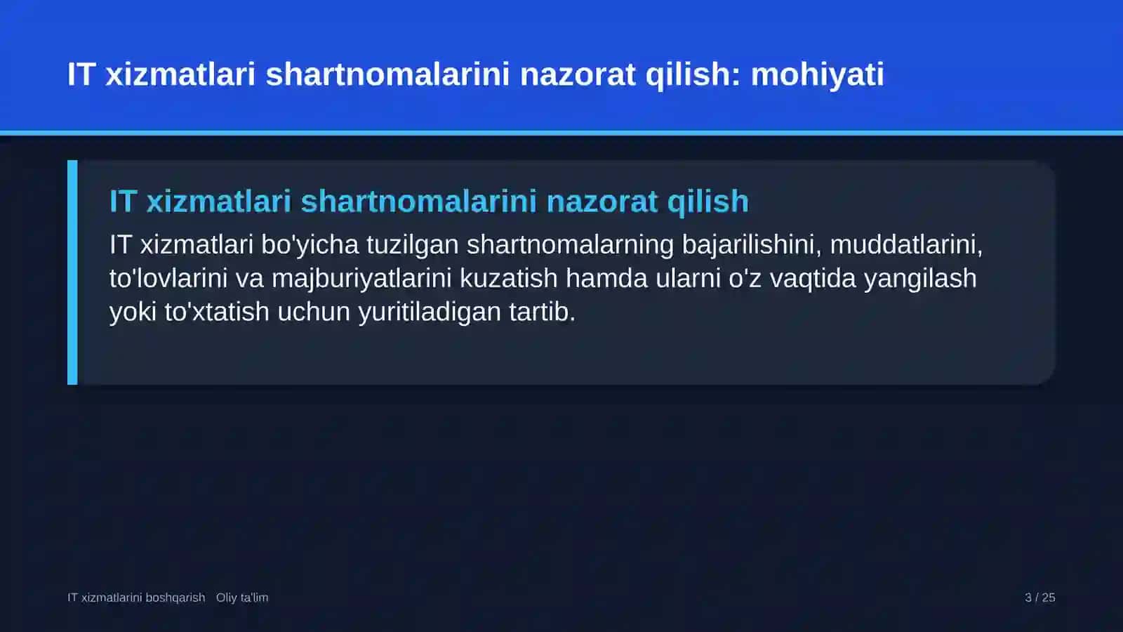 mehribonlik uylarida axborot texnologiyalari xizmatlari bo'yicha shartnomalarni nazorat qilish 1017 3
