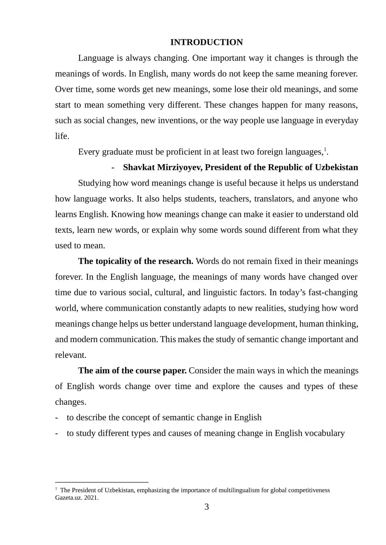 MAVZU: WAYS OF CHANGING THE MEANING OF WORDS IN ENGLISH 3
