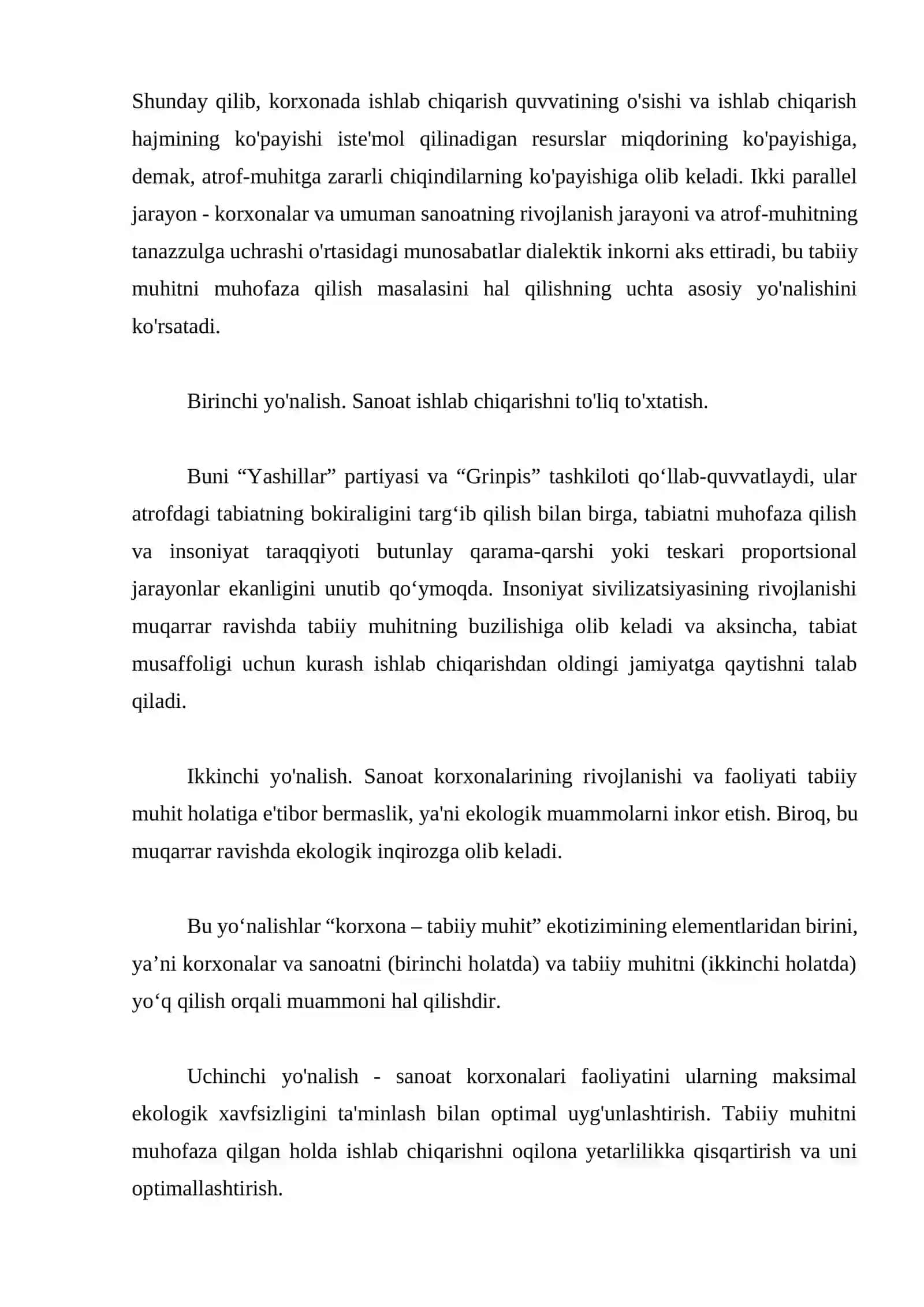 SANOAT KORXONALARI VA ATROF-MUHITNING IFLOSLANISHI 3