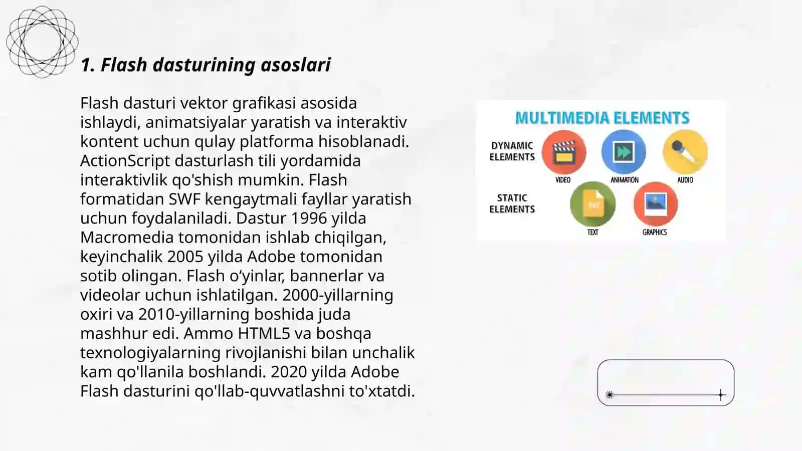 Flash dasturi 3