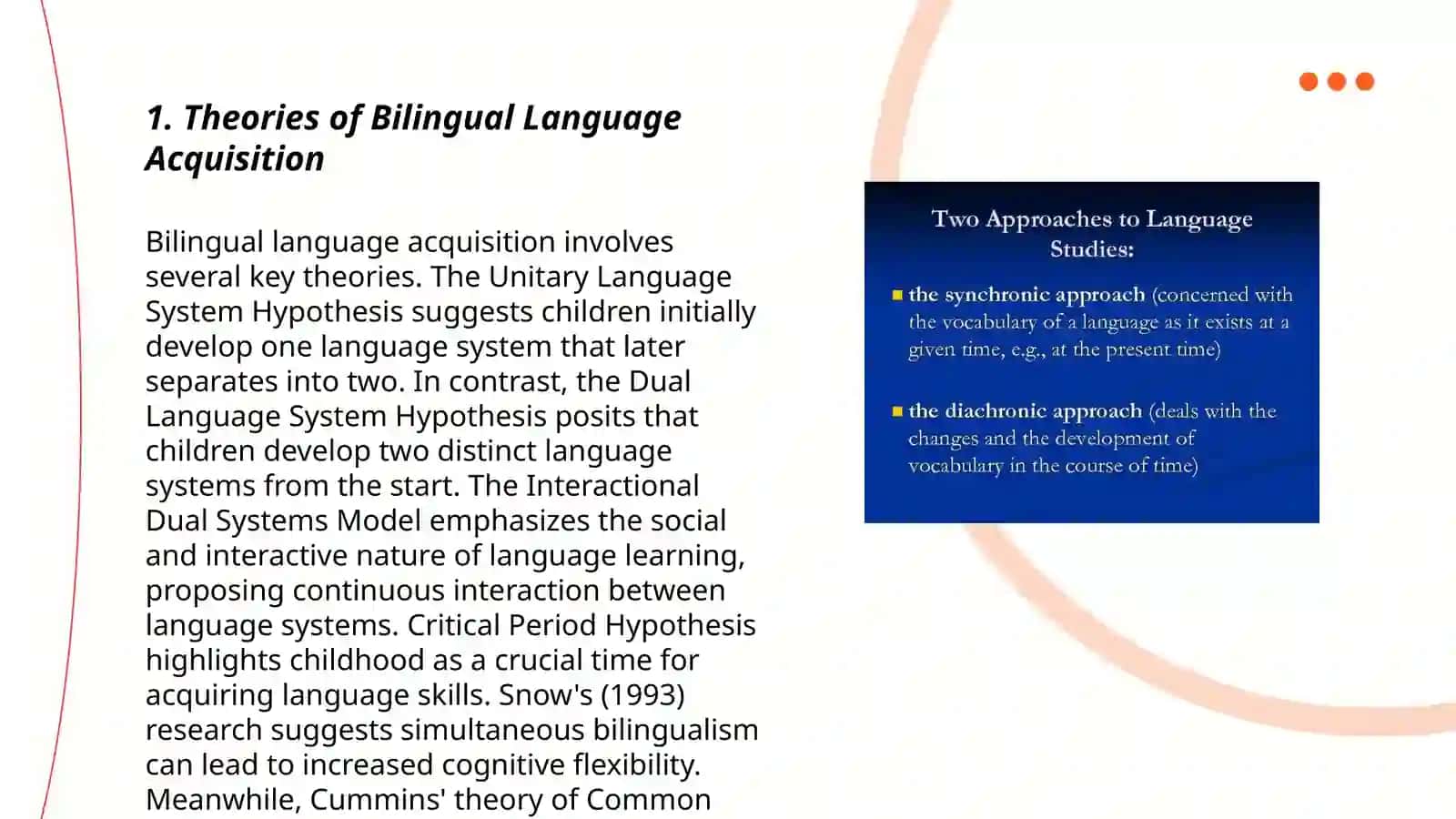 Bilingual approaches to language learning 3