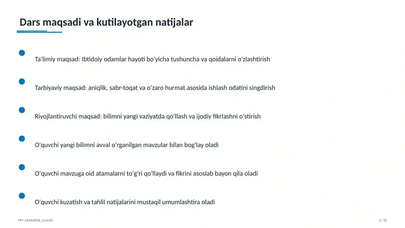 Ibtidoiy odamlar hayoti (5-sinf) 3