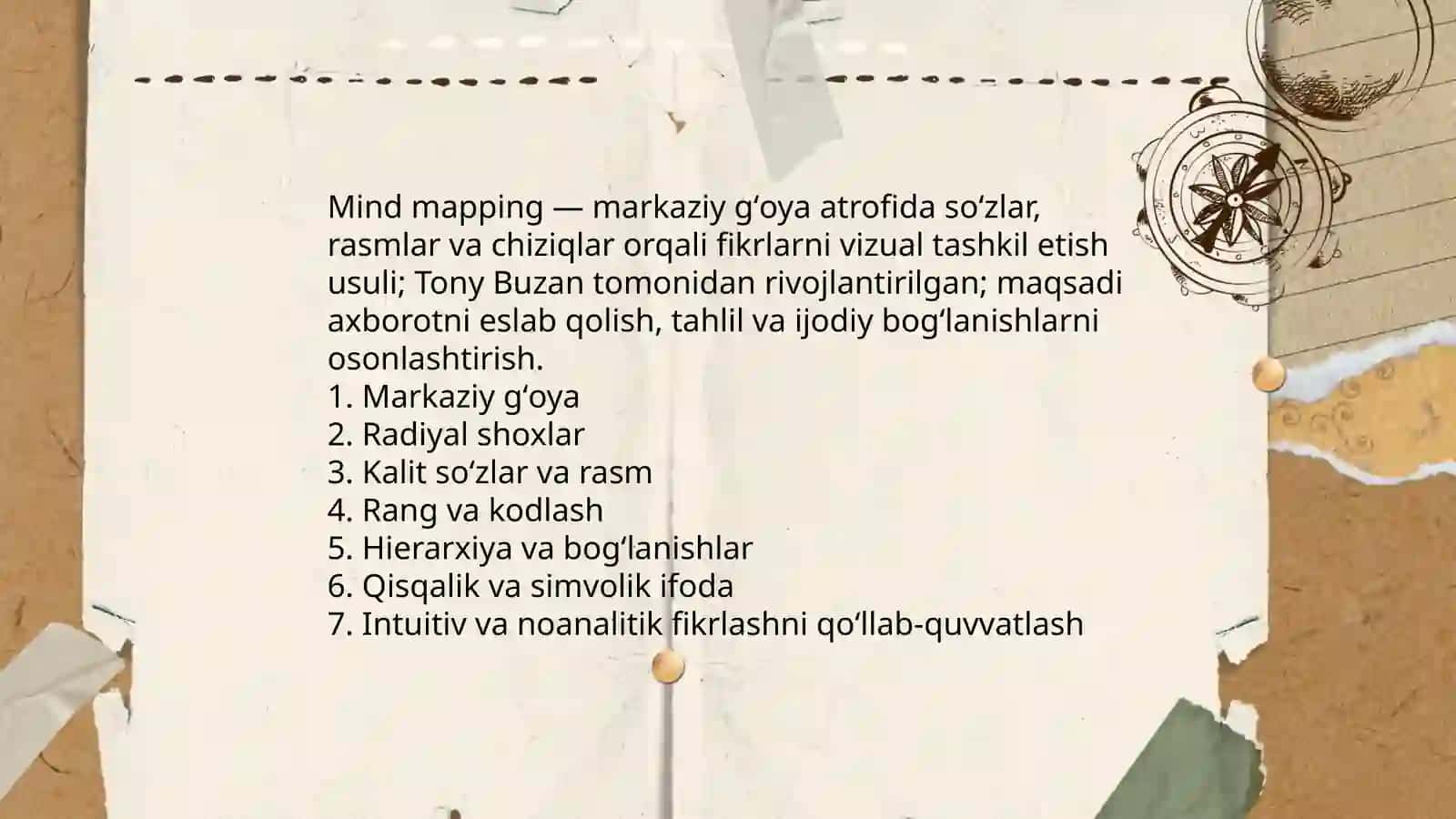 Mind mapping usuli va uning pedagogik ahamiyati 3