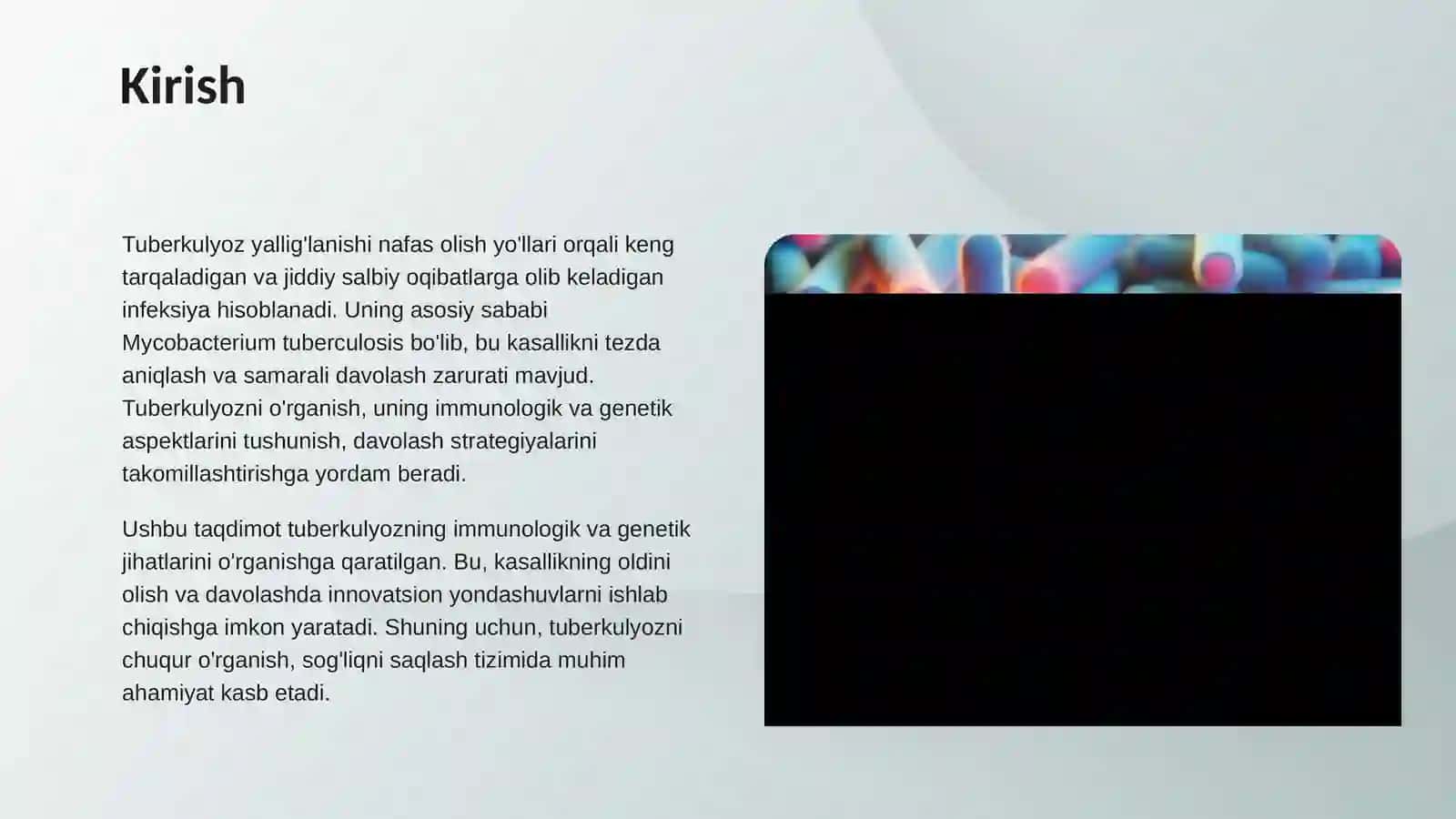 Tuberkulyoz yalliglanishining immunologik va genetik aspektlari 3