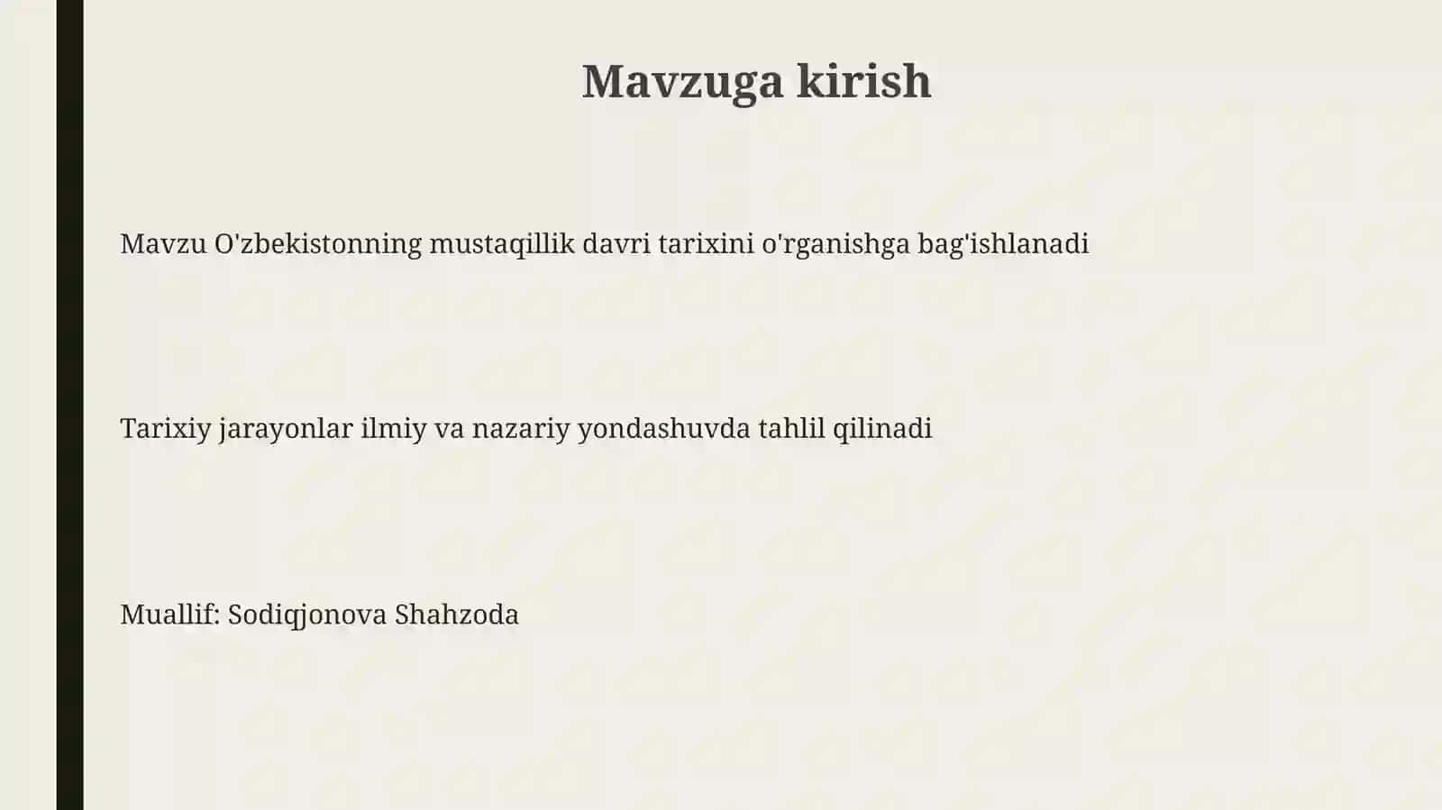 Eng yangi tarix tushunchasi 3
