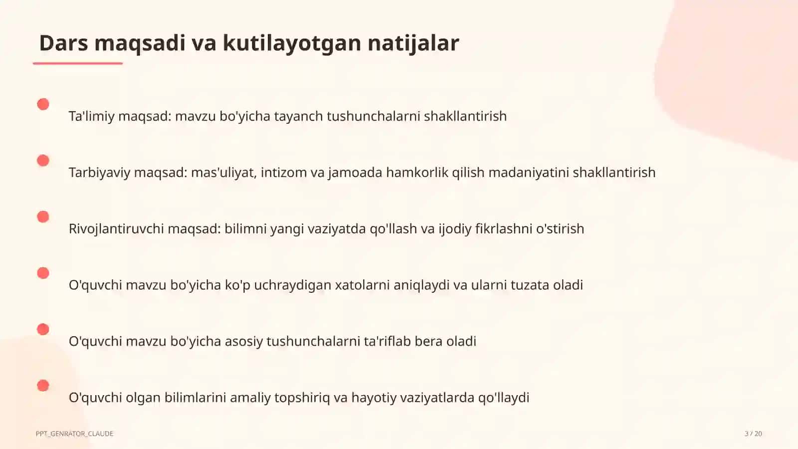 Mustaqil O'zbekistonning davlat ramzlari va Konstitutsiyasi (11-sinf) 3