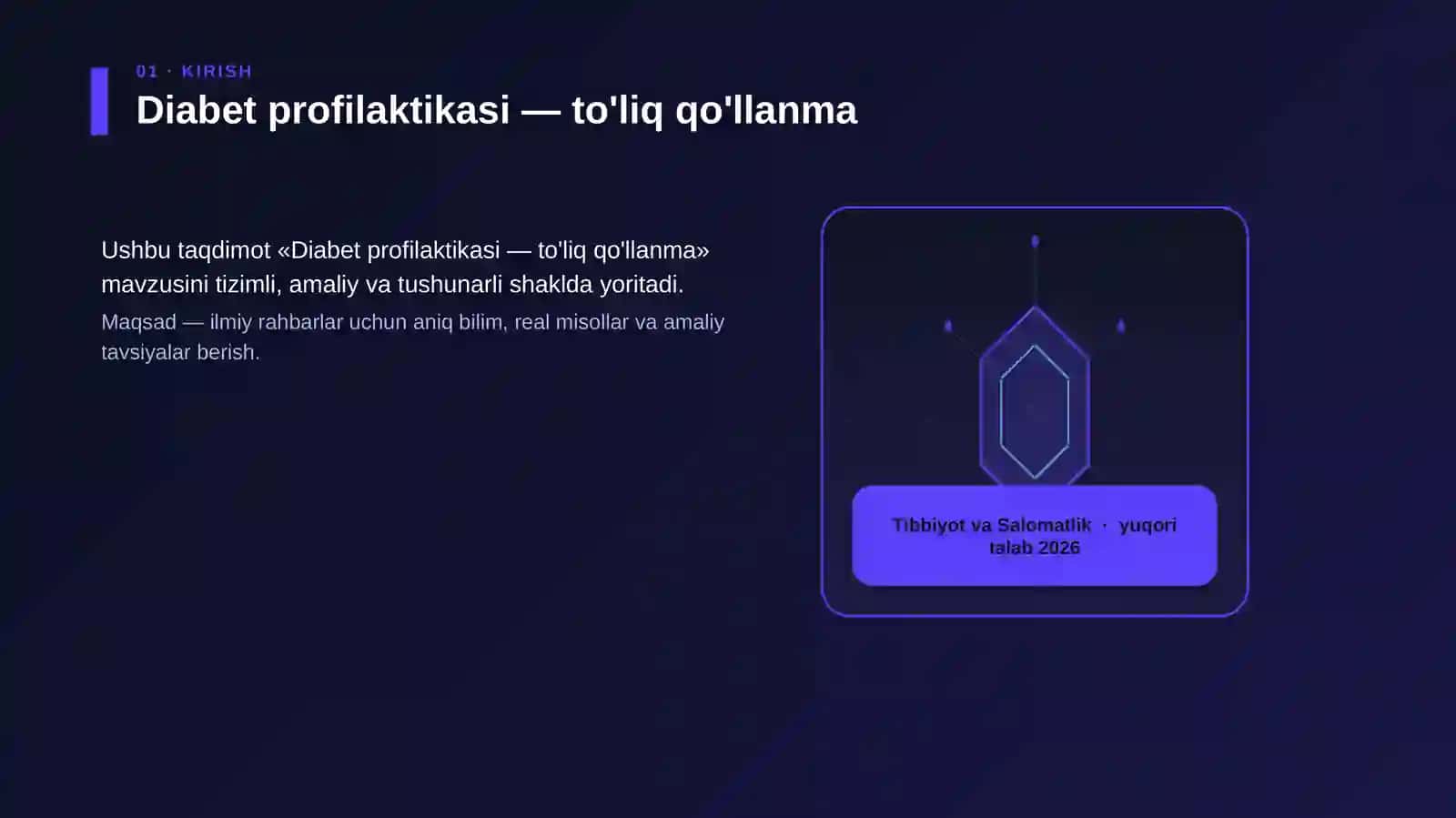 Diabet profilaktikasi — to'liq qo'llanma 3