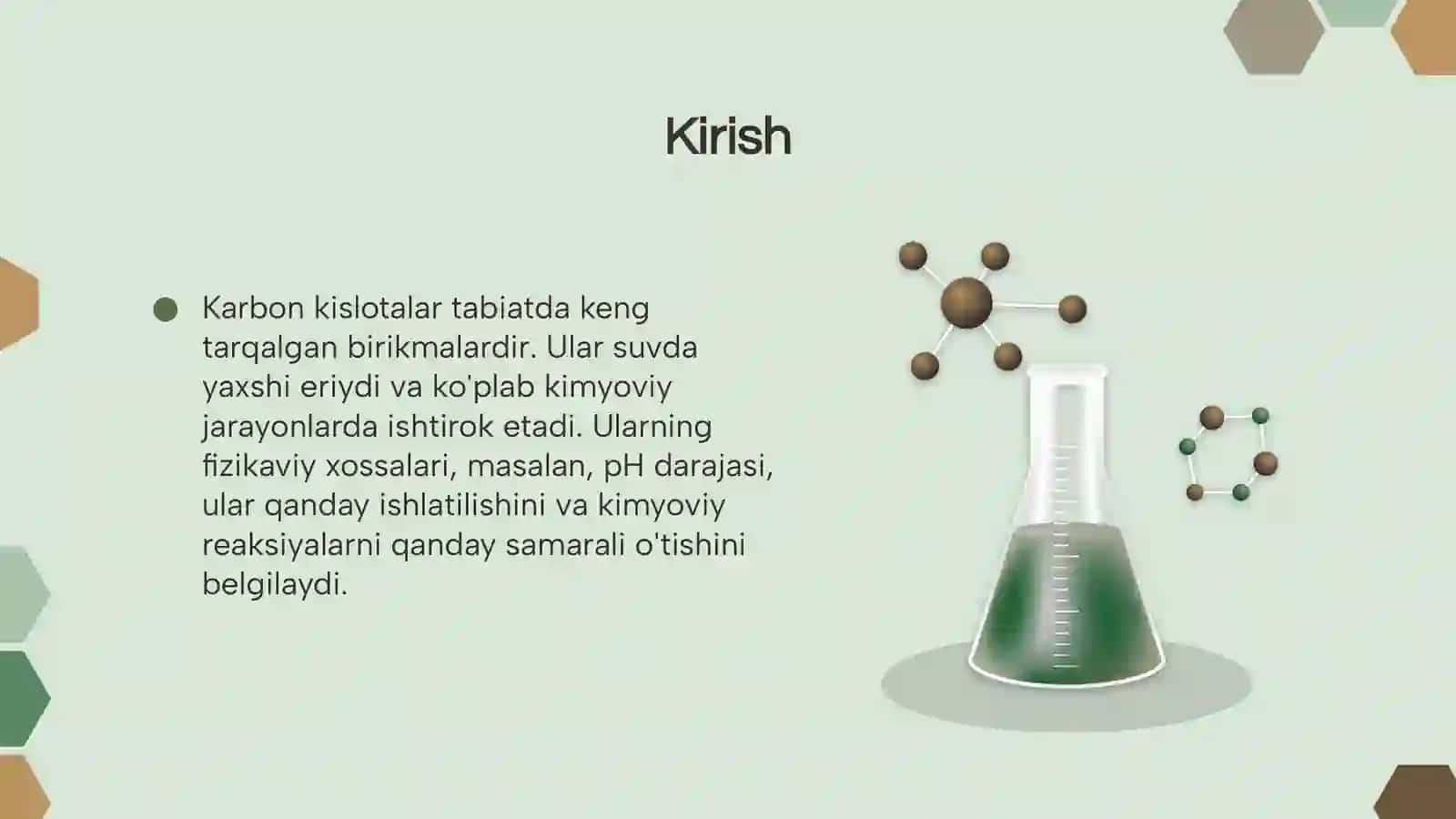 Karbon kislotalarning fizikaviy xossalari 3