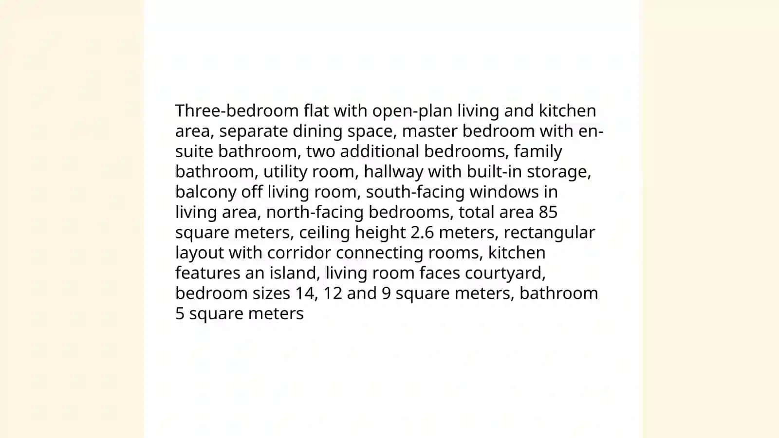 My flat 3