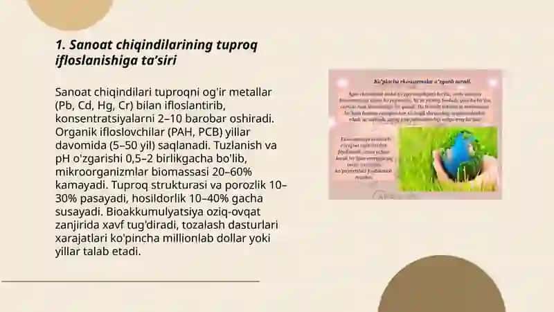 Texnogen omillarning agrosistemalar holatiga salbiy taʼsiri 3