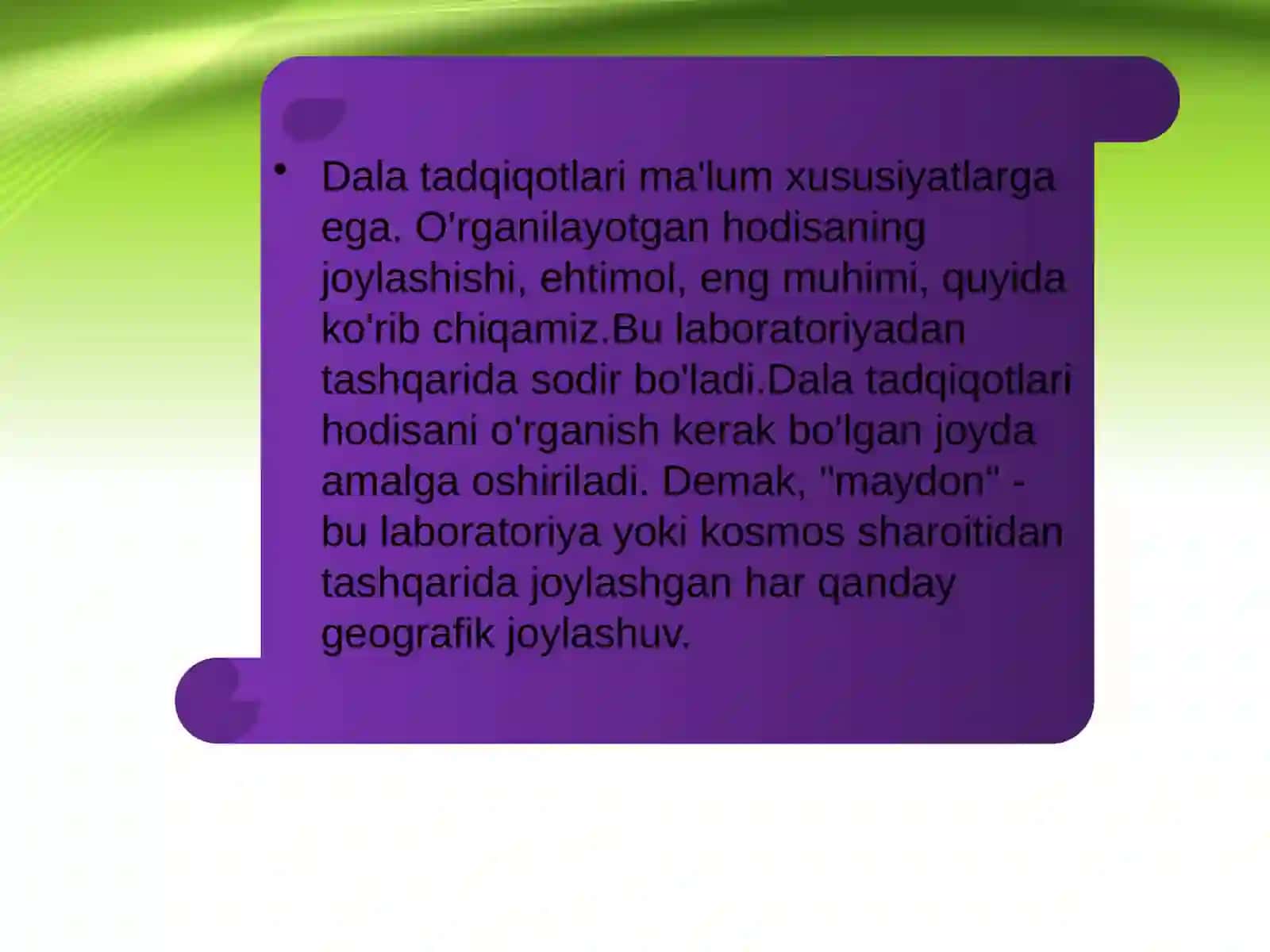Dala eksperimenti 3