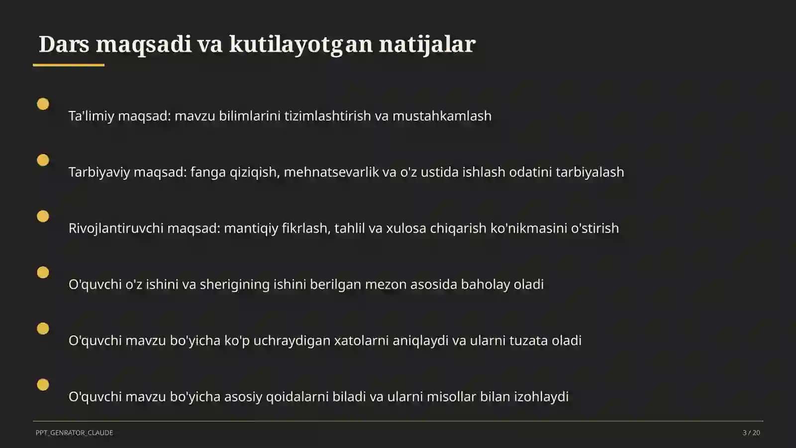 Umumjismoniy tayyorgarlik normativlari (10-sinf) 3