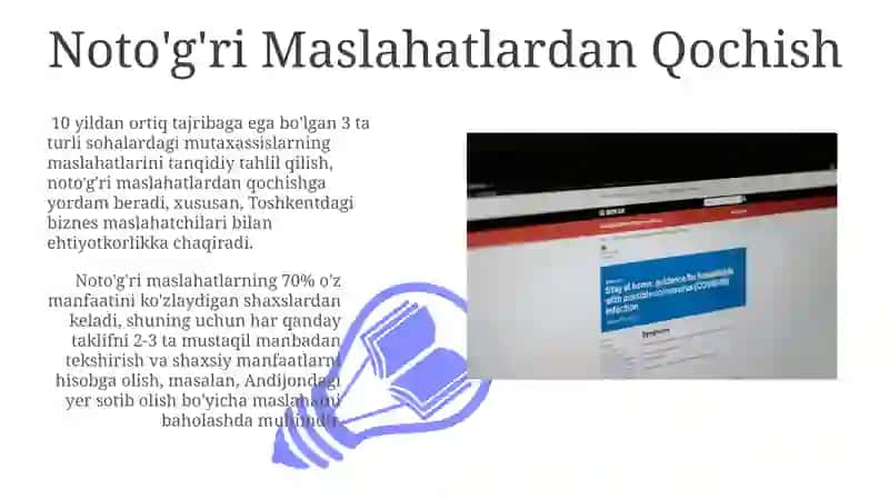 Yaxshi Maslahatlarning Manbalari 3