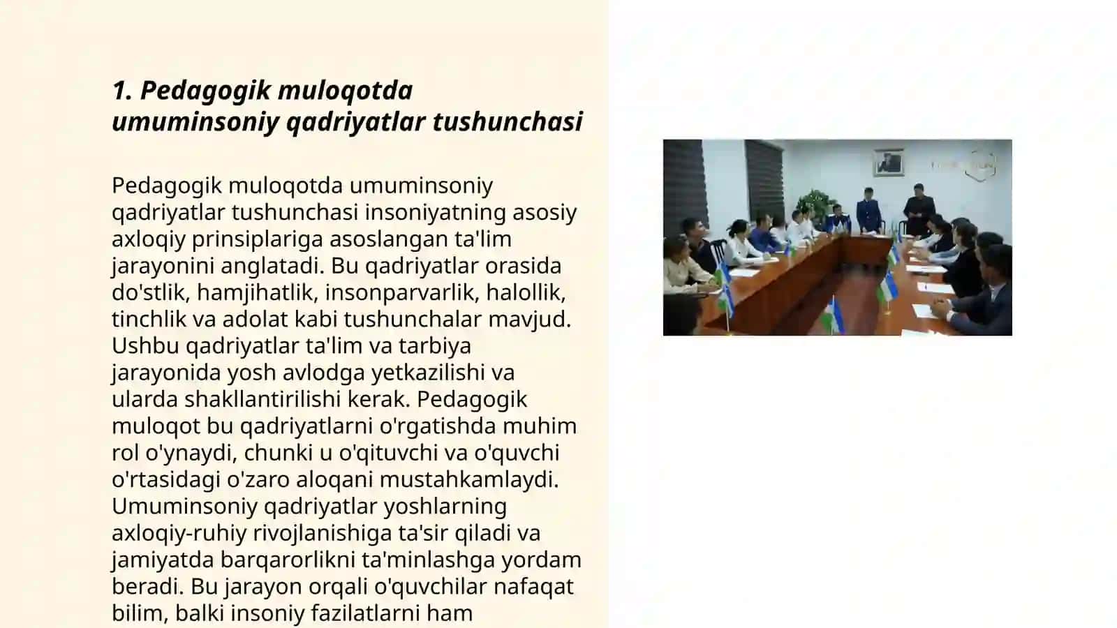 Pedagogik muloqotda umuminsoniy qadriyatlarning ustuvorligi 3