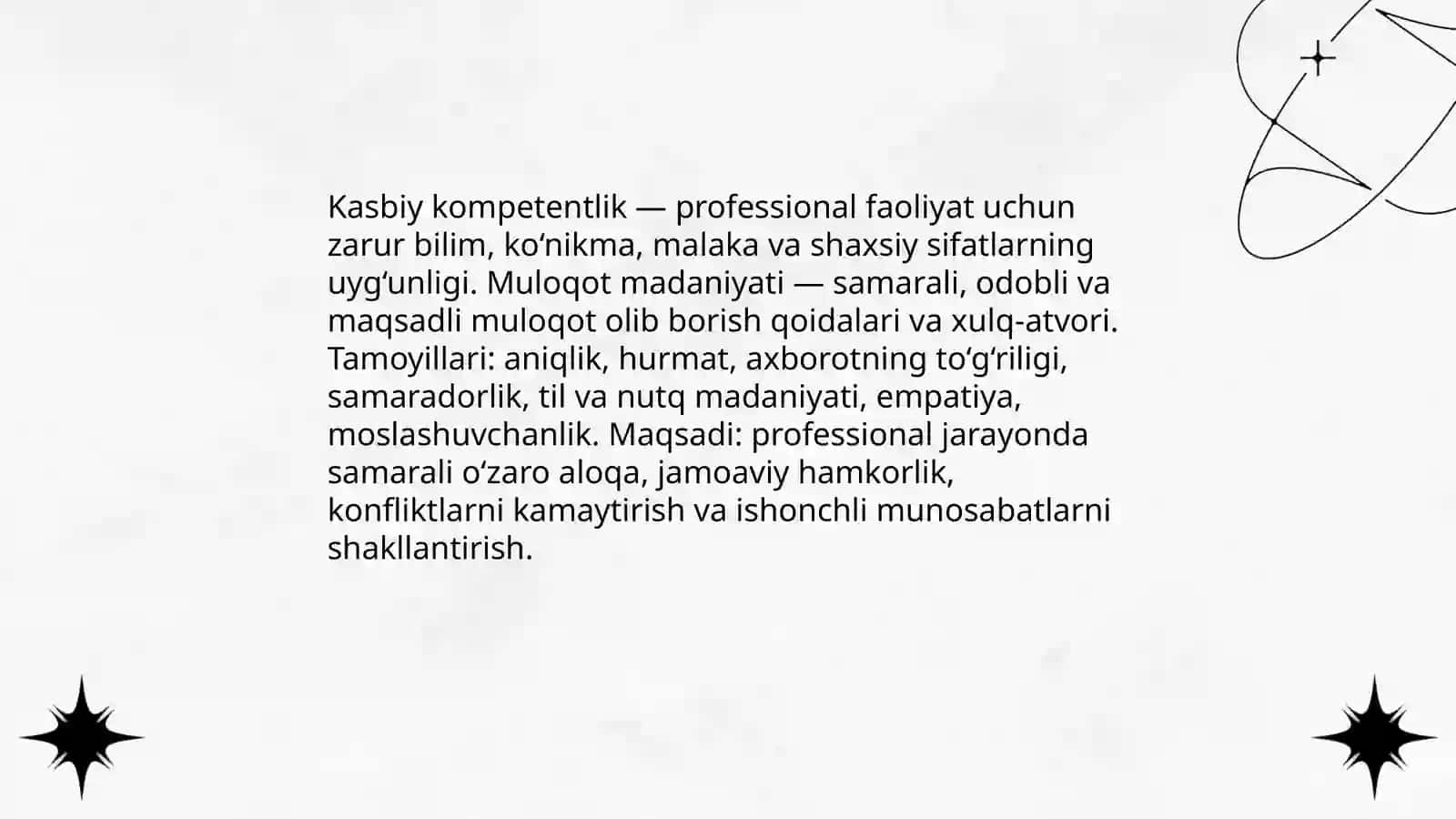 Kasbiy kompetentlik va muloqot madaniyati 3