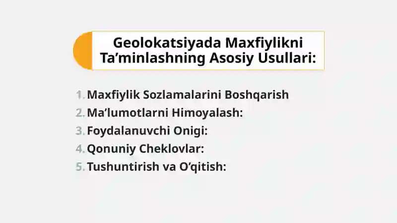 Geolakatsiyada maxfiylik 3
