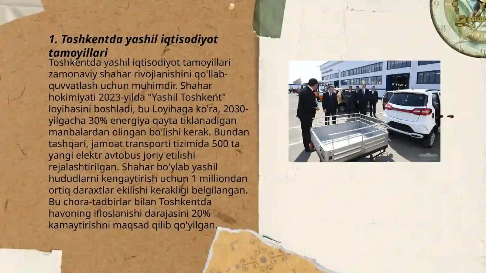 Toshkentda yashil iqtisodiyot tamoyillari 3