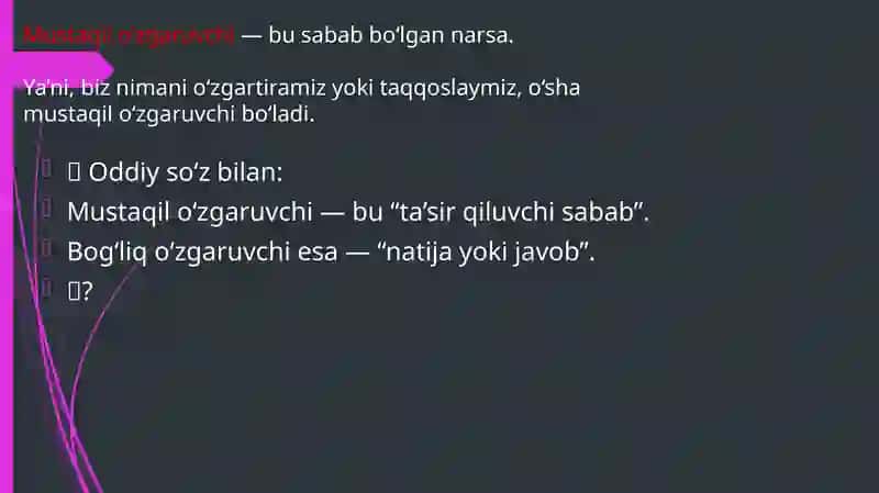 TIBBIY STATISTIKA TADQIQOTDA SIFATLI TAHLI QILISH USULLARI 3