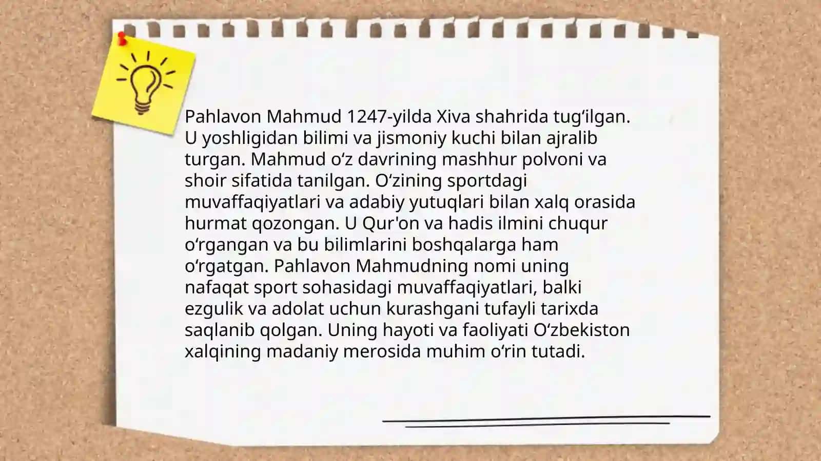 Pahlavon Mahmudning hayoti va ijodi 3