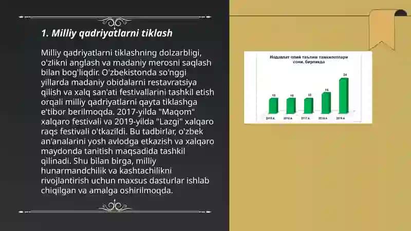 Yangi O'zbekistonda amalga oshirilayotgan ma'naviy o'zgarishlar 3