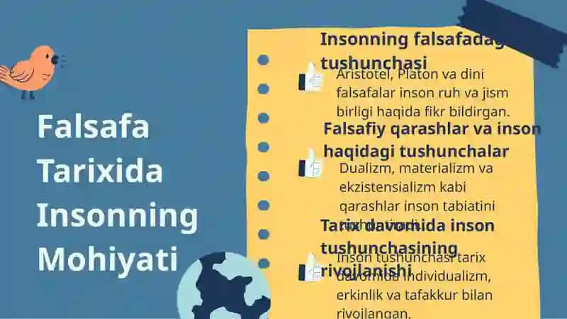 Inson falsafasi 3